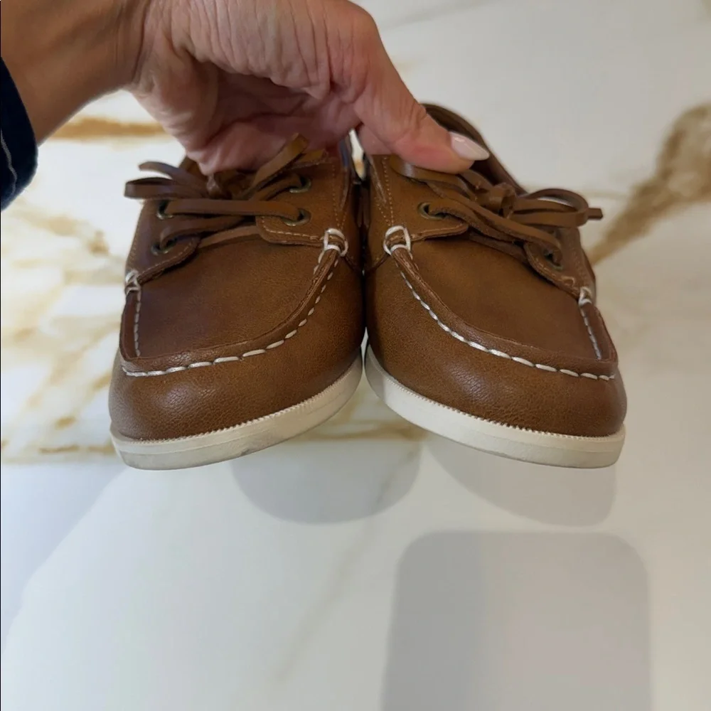 Cat & Jack Brown Boat Shoes